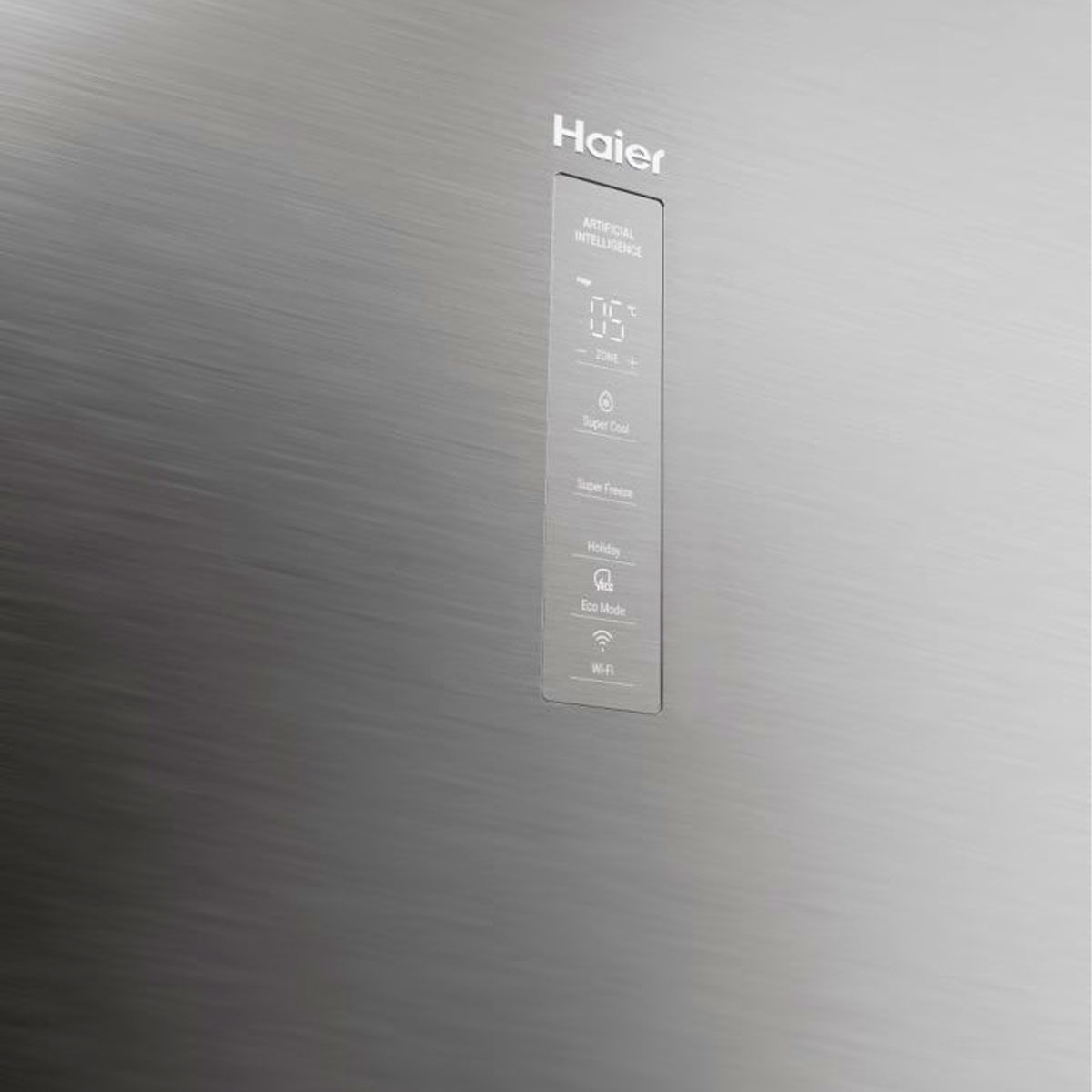 Frigorífico combi Haier HTW5620DNMG No Frost 414L diseño francés WiFi D inox 205 cm 7