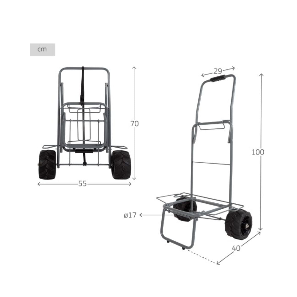 Carrito-multiusos-plegable-con-ruedas---cuerda-de-sujecion-gris-100x55x40-cm-medidas