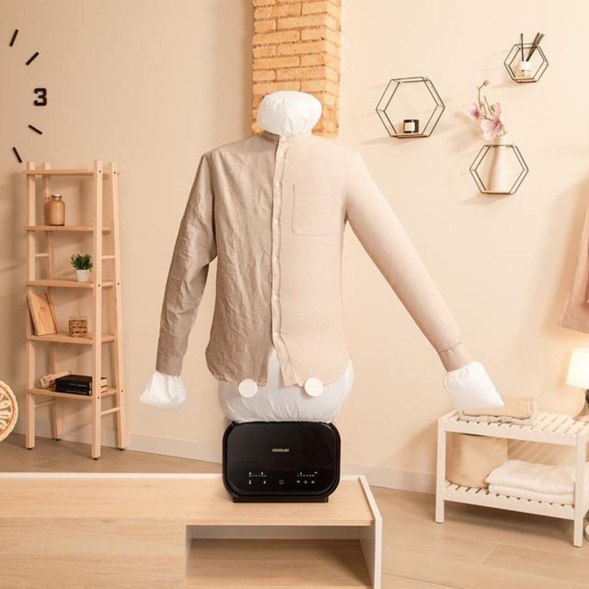 Maniqui-de-planchado-Cecotec-IronHero-1200-Mannequin-Dry-1200W-