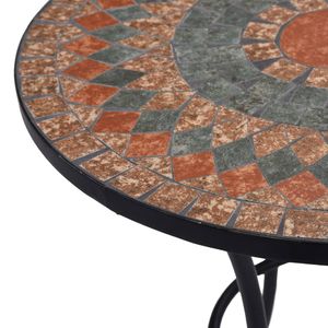 Mesa de exterior Bistró cerámica Ø60x72 cm