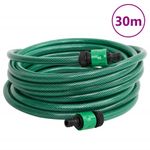 Manguera de exterior PVC con acopladores verde 30m 5