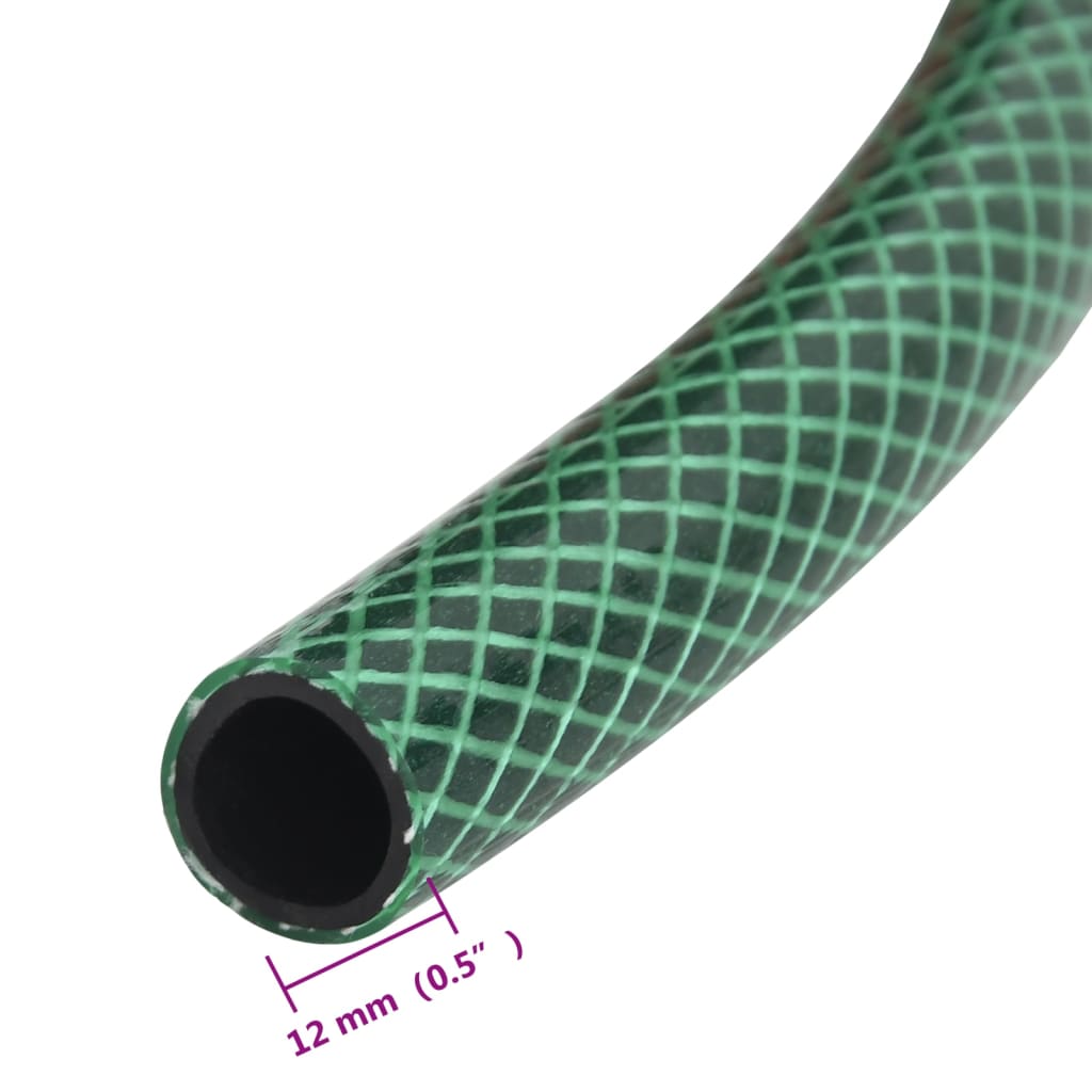 Manguera de exterior PVC con acopladores verde 30m 6