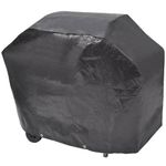 Barbacoa de gas con grill 4+1 zonas negro 97,7x104x55,4 cm