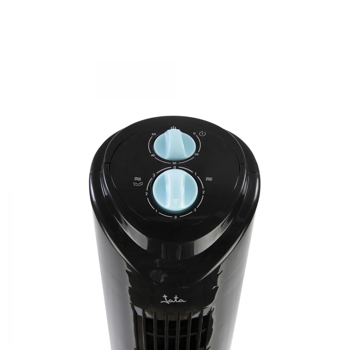 Ventilador-de-torre-Jata-JVVT3041-45W-oscilante-3-velocidades-negro-82-cm-control