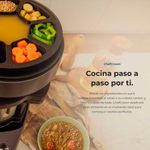 Robot de cocina Cecotec Mambo CooKing Total Gourmet 2200W ChefCrown 2 jarras WiFi inox 4