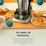 Robot de cocina Cecotec Mambo CooKing Total Gourmet 2200W ChefCrown 2 jarras WiFi inox 5