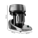 Robot de cocina Cecotec Mambo CooKing Total Gourmet 2200W ChefCrown 2 jarras WiFi inox medidas