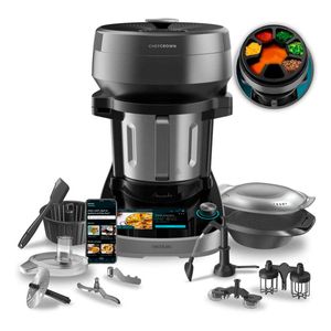 Robot de cocina Cecotec Mambo CooKing Unique 2200W ChefCrown WiFi inox