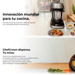 Robot de cocina Cecotec Mambo CooKing Unique 2200W ChefCrown WiFi inox 3