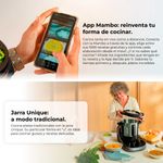 Robot de cocina Cecotec Mambo CooKing Unique 2200W ChefCrown WiFi inox 5