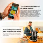 Robot de cocina Cecotec Mambo CooKing Victory 1700W ChefCrown WiFi inox 5
