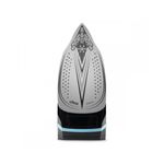 Plancha-de-vapor-Ufesa-PV2600-Glide-Pro-2600W-280ml-negro-azul-suela-ceramica