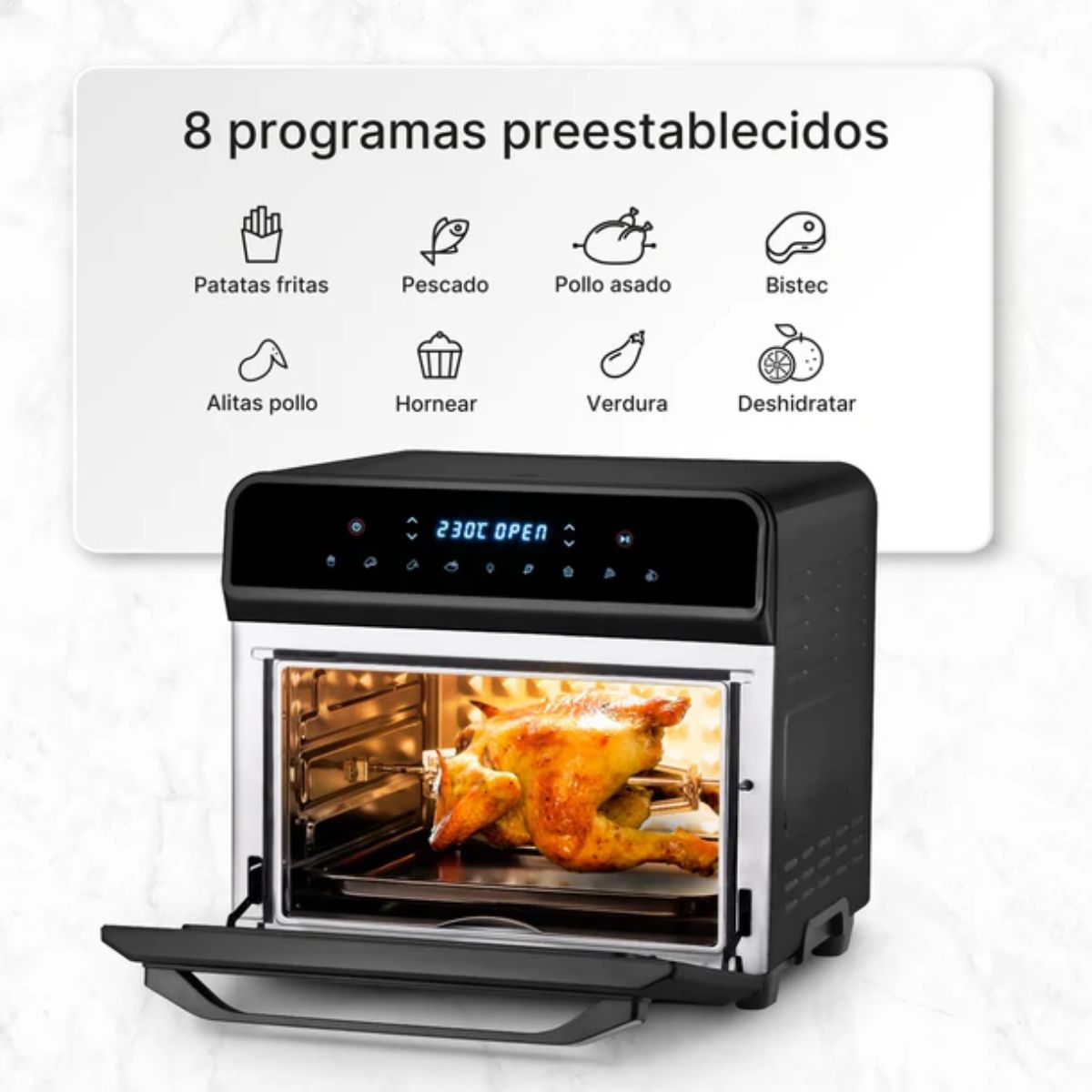 Freidora-de-aire-Ufesa-Magnum-1800W-23L-digital-8-programas-negro