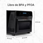 Freidora-de-aire-Ufesa-Magnum-1800W-23L-digital-8-programas-negro-medidas