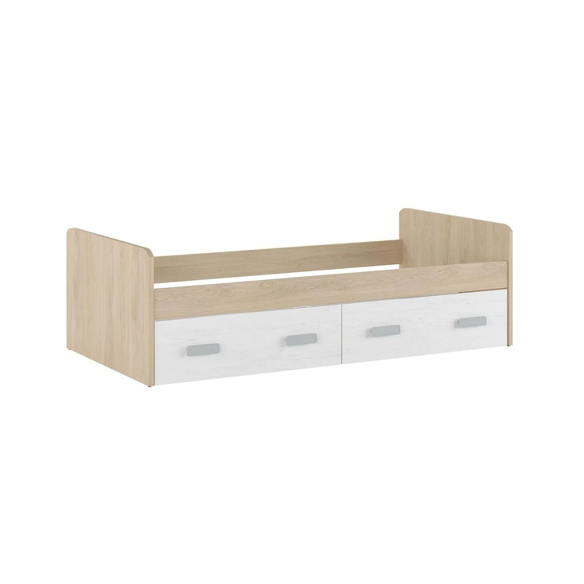 Conjunto-de-dormitorio-Donald-cama---escritorio---3-estanterias-blanco-natural-estructura-de-cama