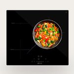 Placa de inducción Evvo V61 7700W 3 zonas negro 59 cm 2