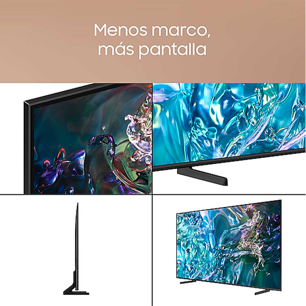 Televisor Smart TV Samsung Q64D 4K UHD QLED 55’’ Tizen E titan gray 5
