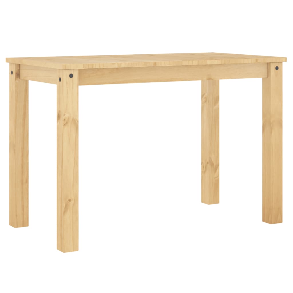 Mesa de comedor Panamá madera de pino natural 75x117x60 cm