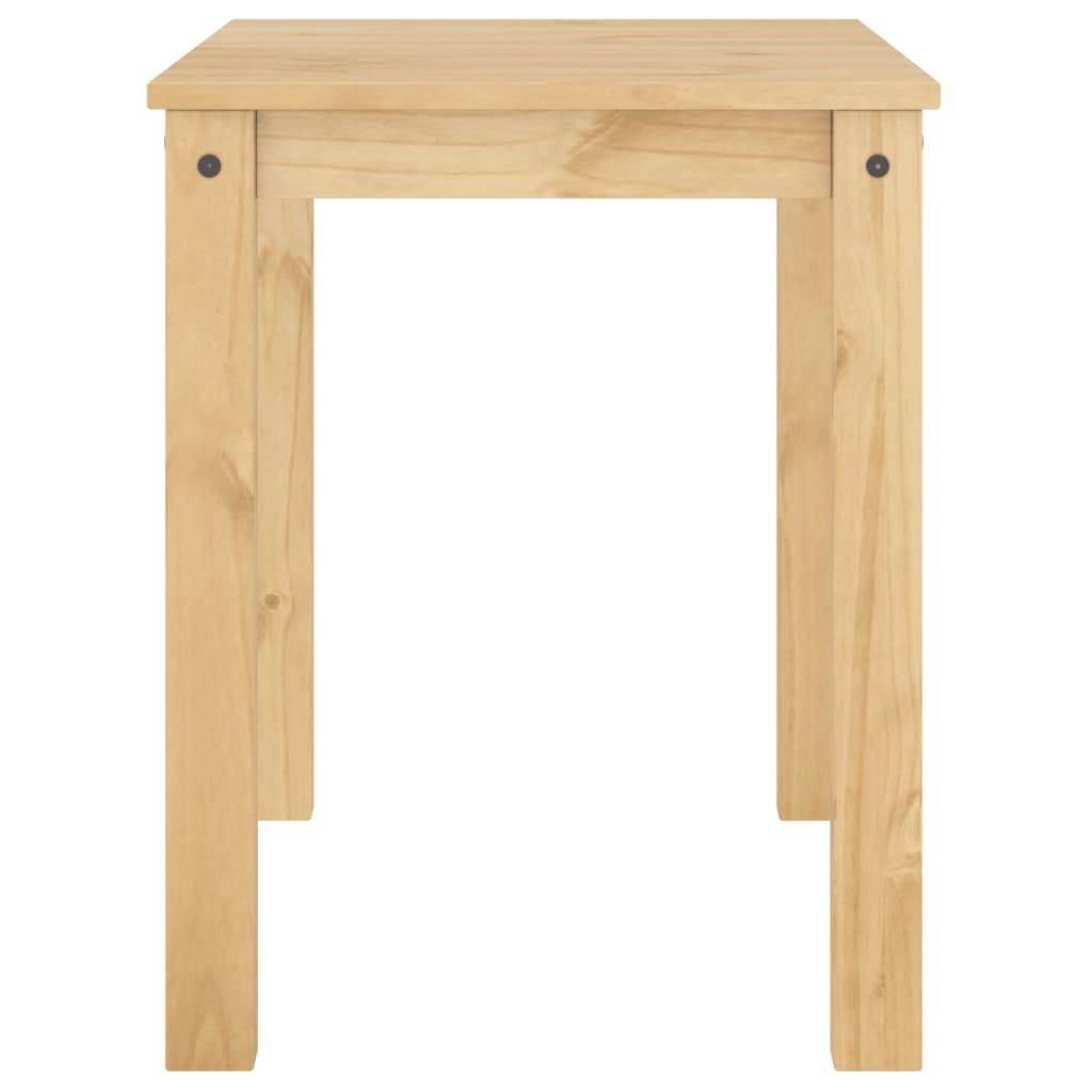 Mesa de comedor Panamá madera de pino natural 75x117x60 cm