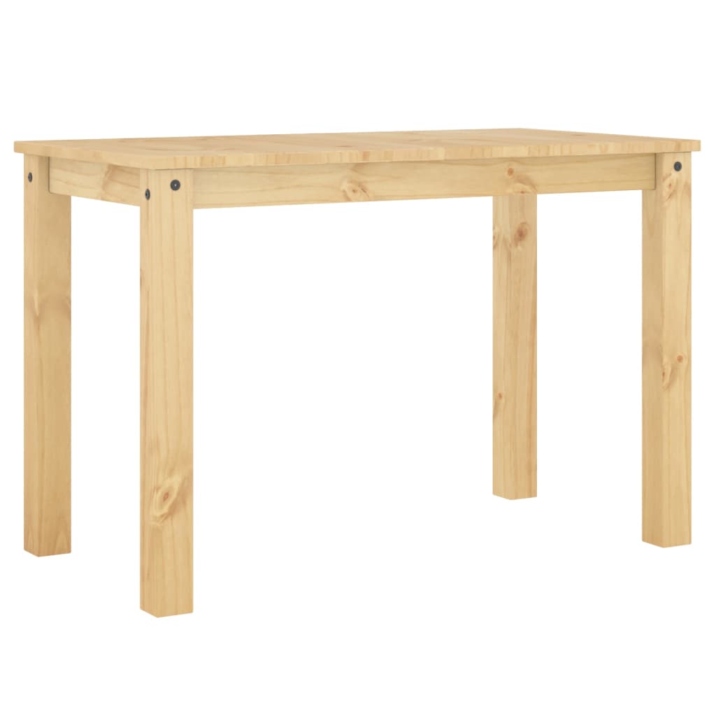 Mesa de comedor Panamá madera de pino natural 75x117x60 cm