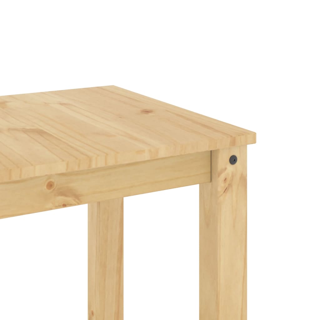 Mesa de comedor Panamá madera de pino natural 75x117x60 cm