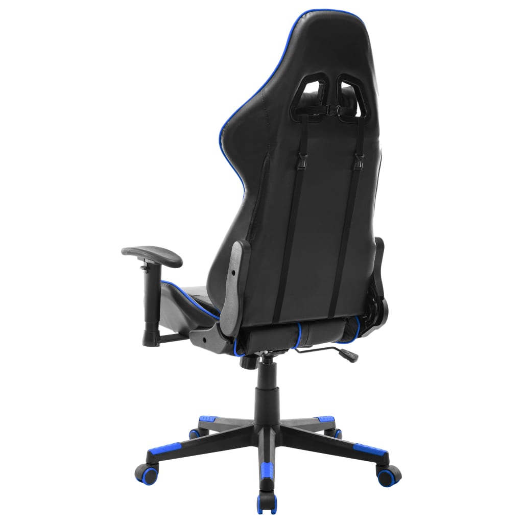 Silla gaming Spott altura ajustable respaldo reclinable negro/azul 123-133x67x61 cm