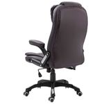 Silla de oficina Arpa altura ajustable marrón 110-119x68x71 cm