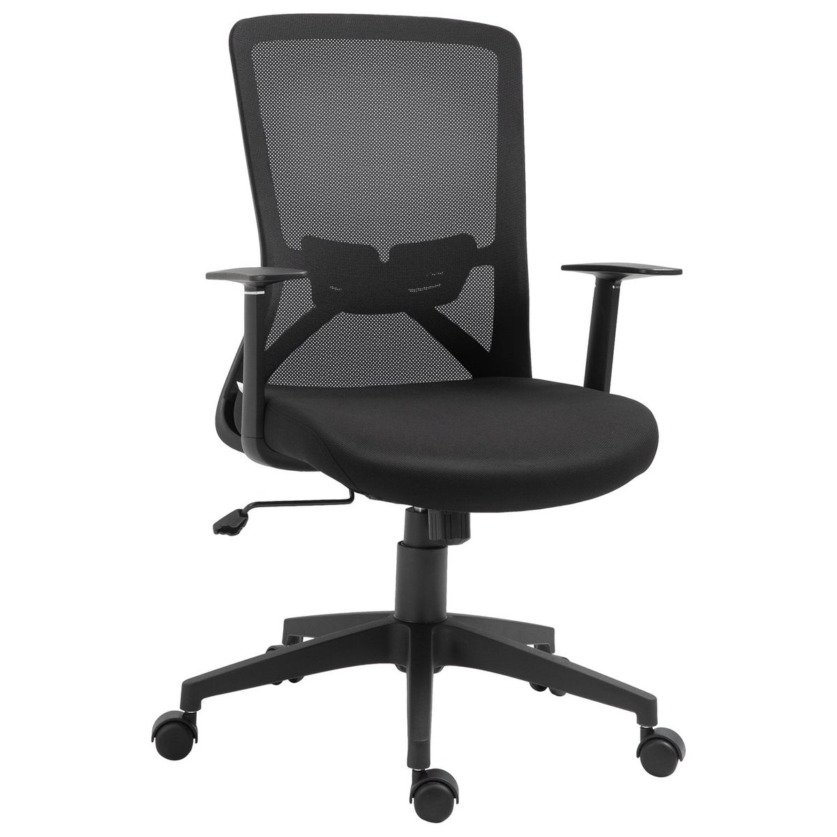 Silla-de-oficina-Magenta-Vinsetto-altura-regulable-soporte-lumbar-negro-95-103x62x56-cm