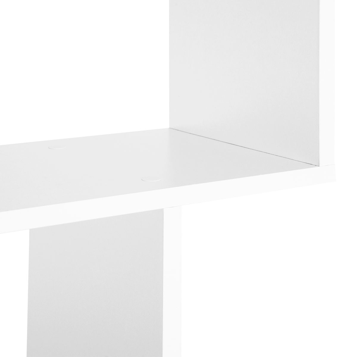 Estantería Valley Homcom 6 estantes blanco 192x80x23 cm