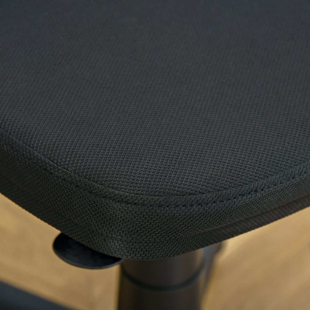 Silla de escritorio Ghel Vinsetto con altura regulable negro 77,5-89,5x43x48 cm