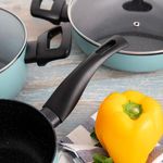 Set-de-3-piezas-Country-Land-Quid-aluminio-prensado-azul-negro-detalle