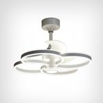 Ventilador de techo Trébol Bel Air DC LED 100+100W blanco Ø60x45 cm 2