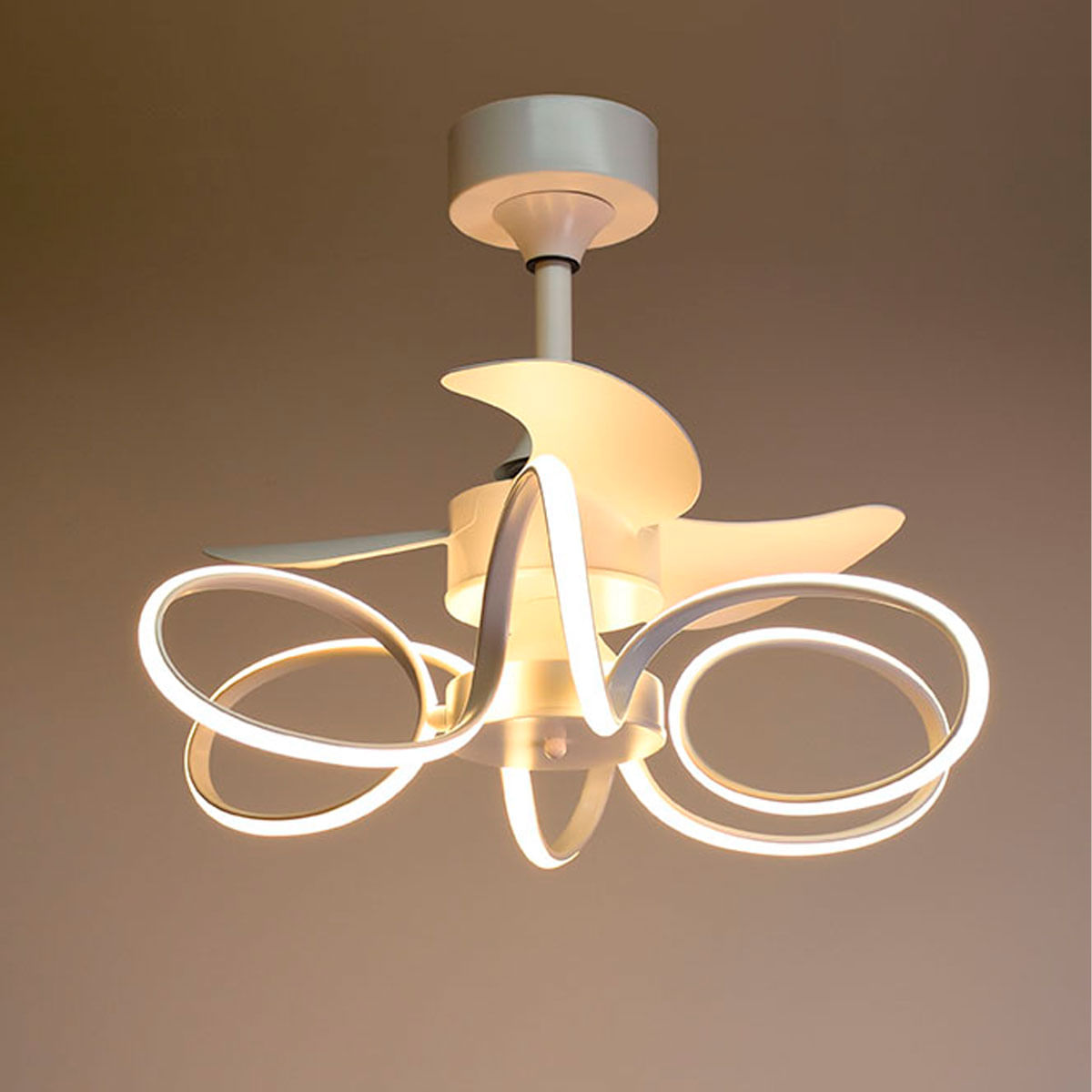 Ventilador de techo Karla Bel Air DC LED 65+65W blanco Ø60x53 cm 4