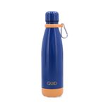 Botella-termica-Sarao-Quid-acero-inoxidable-azul-amarillo-500-ml-fondo-blanco