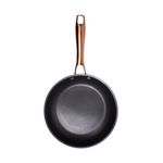 Sarten-Cecotec-Polka-Fantasy-20-Bucket-Golden-aluminio-forjado-oro-rosa-Ø20-cm-fondo-blanco
