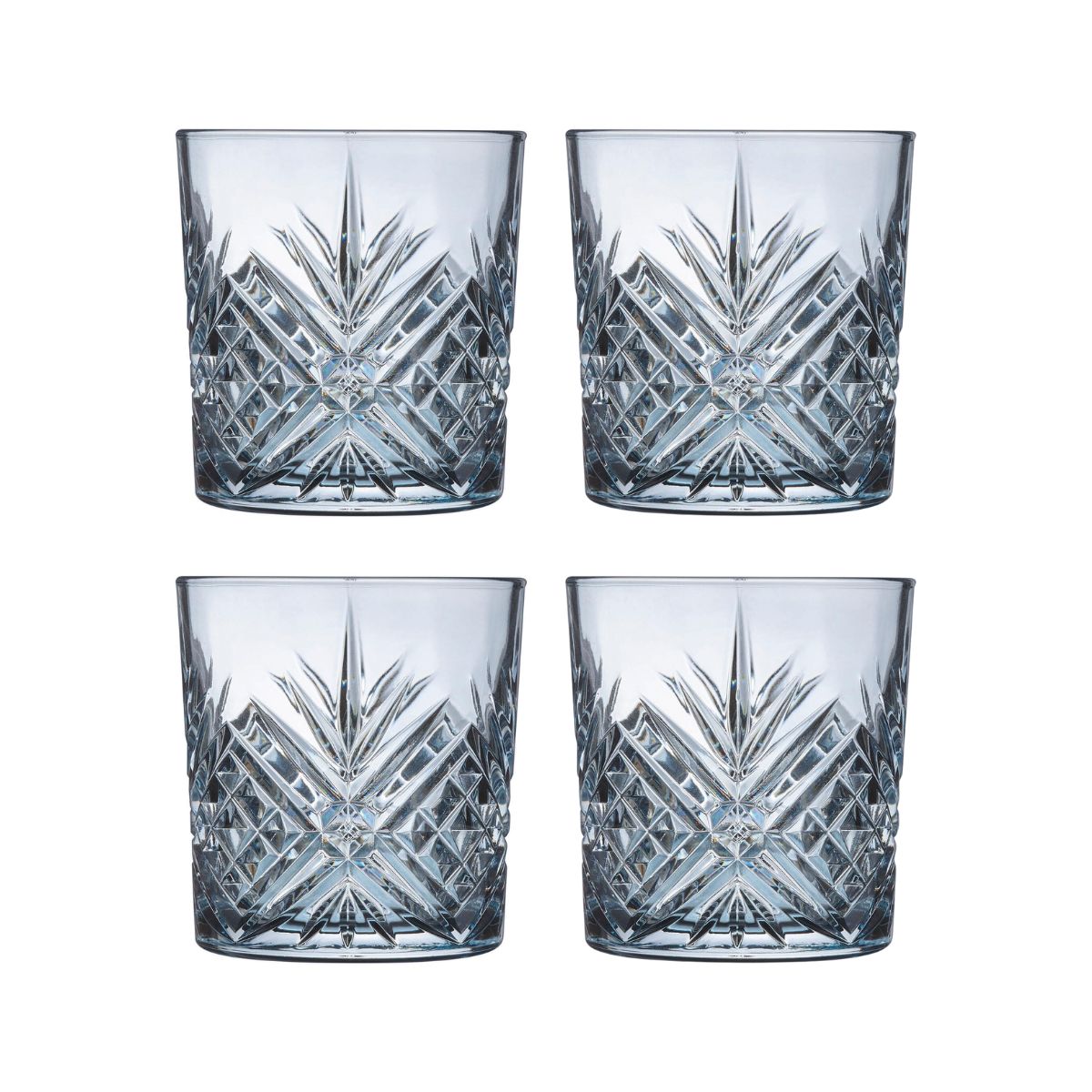 Pack-4-vasos-Salzburg-Mazzarine-Luminarc-vidrio-azul-30-cl--fondo-blanco