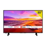 Televisor Smart TV JVC LT-55VU3300 4K UHD 55’’ diseño frameless F negro