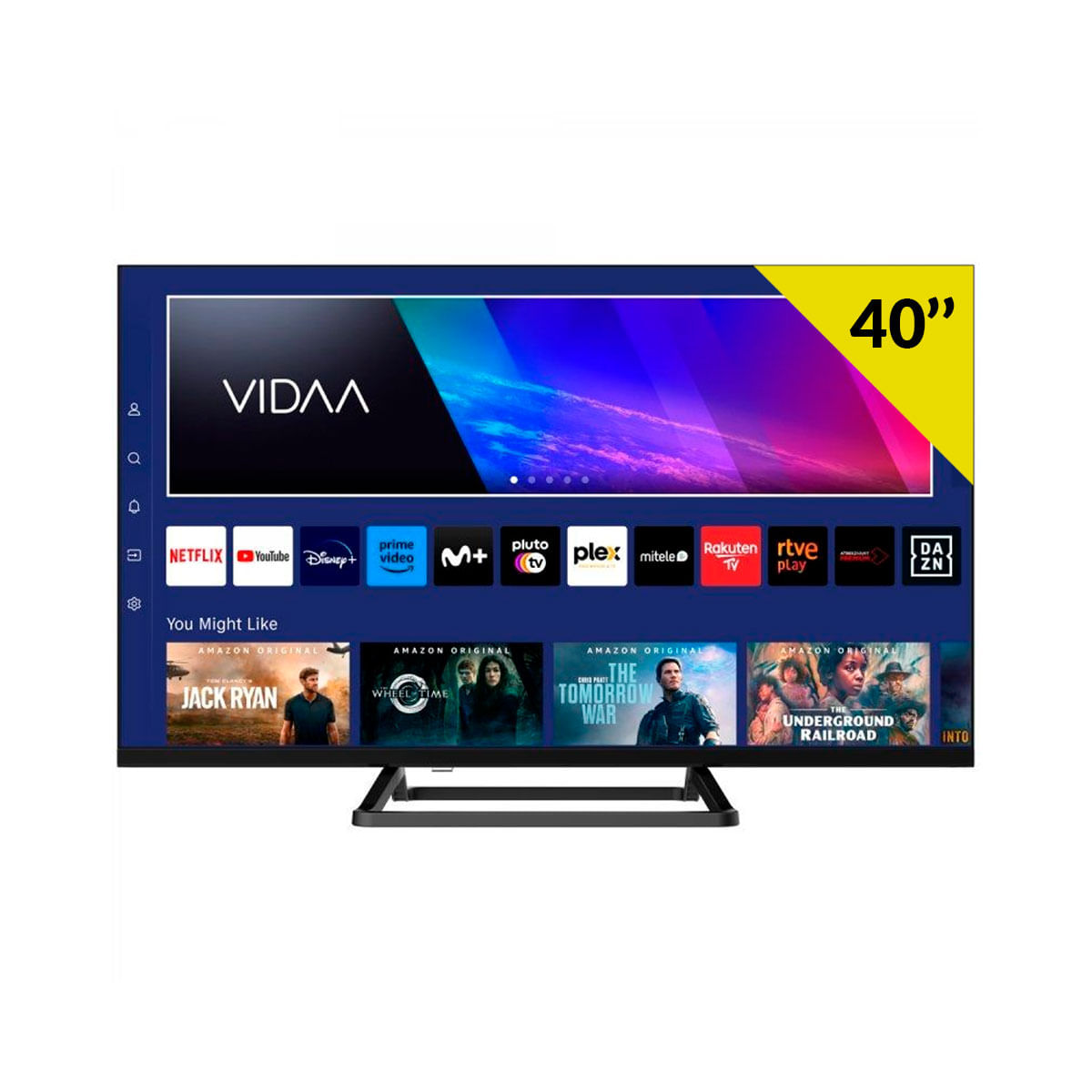 Televisor-Smart-TV-Grunkel-LED-4024D-42’’-Full-HD-VIDAA-negro-