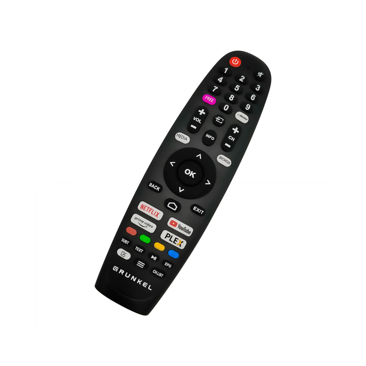 Televisor-Smart-TV-Grunkel-LED-4024D-42’’-Full-HD-VIDAA-negro-mando-a-distancia