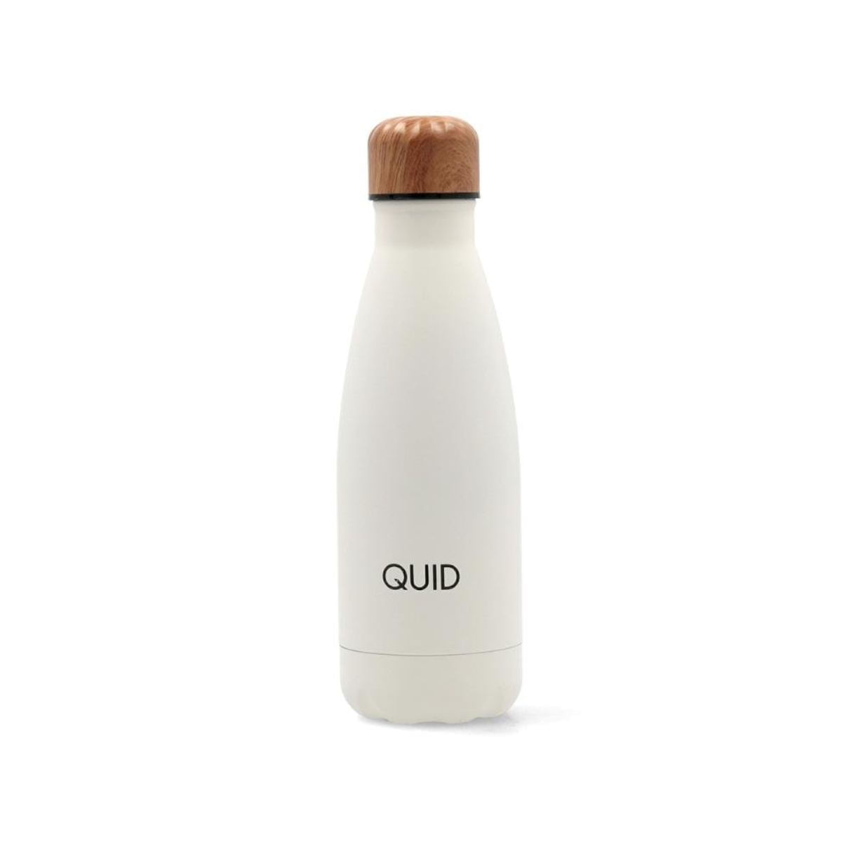 Botella-termica-Cocco-Quid-acero-inoxidable-blanco-350-ml-fondo-blanco