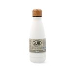 Botella-termica-Cocco-Quid-acero-inoxidable-blanco-350-ml-etiqueta