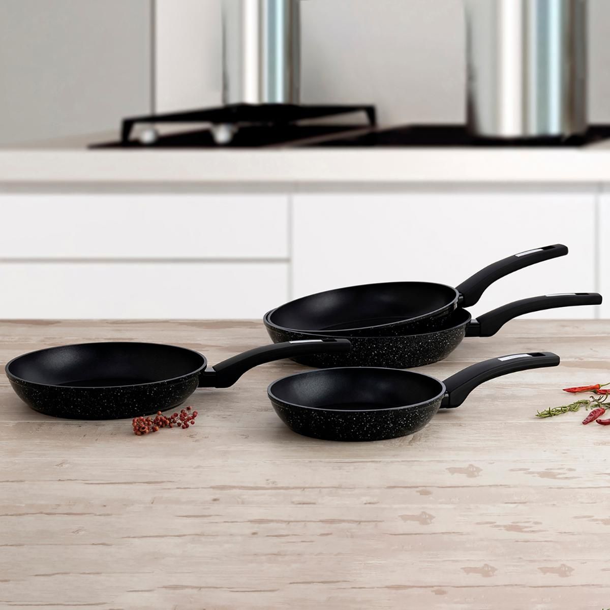 Sartén Estelar Quid aluminio forjado negro Ø28 cm
