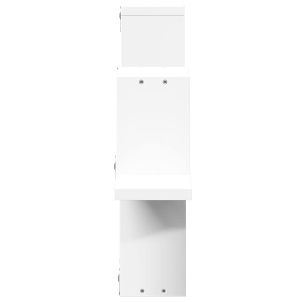 Estantería Vitta de pared diseño irregular blanco 43x104,5x10 cm