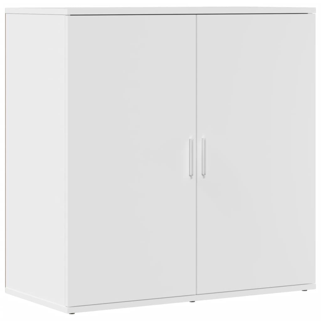 Aparador Firma 2 puertas + estante interior blanco 80x79x38 cm