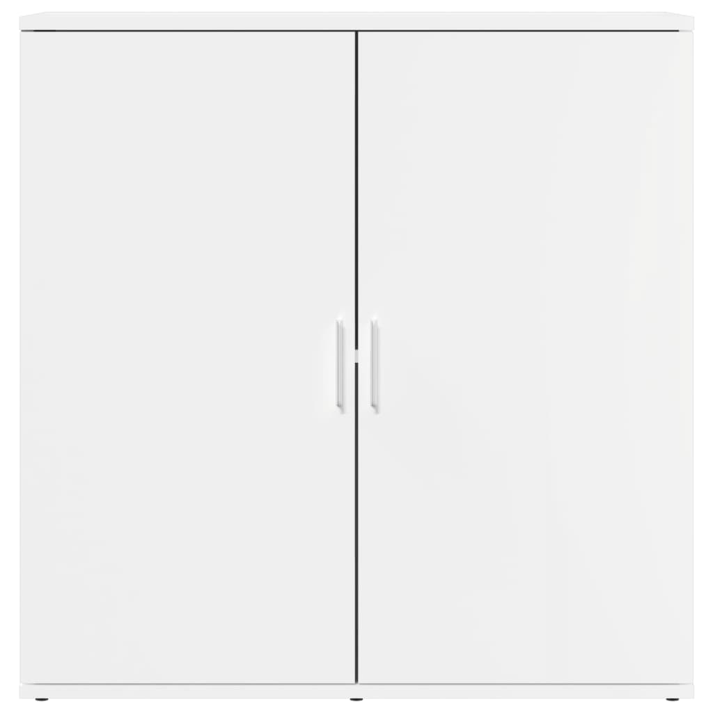 Aparador Firma 2 puertas + estante interior blanco 80x79x38 cm