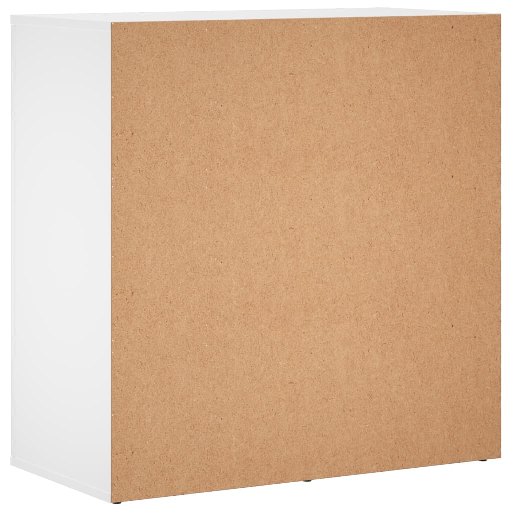 Aparador Firma 2 puertas + estante interior blanco 80x79x38 cm