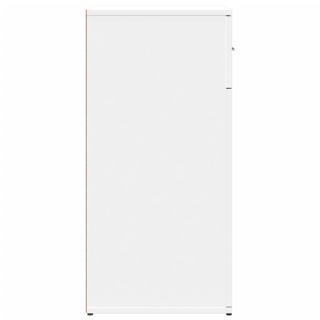 Aparador Girasol 2 cajones + armario blanco 80x79x38 cm