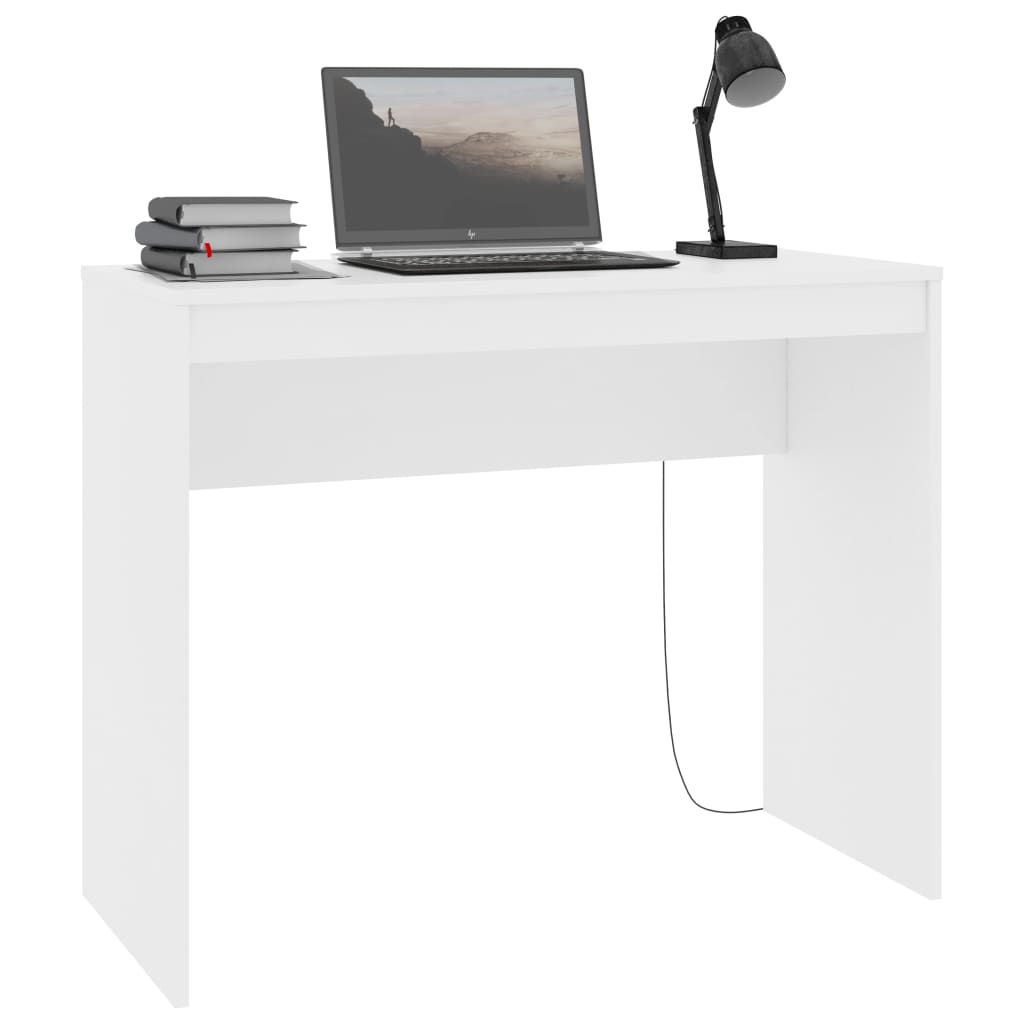 Escritorio Oker minimalista blanco 72x90x40 cm 3