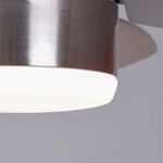 Ventilador de techo Fresco Lumit AC 4 aspas níquel Ø81x35 cm 3