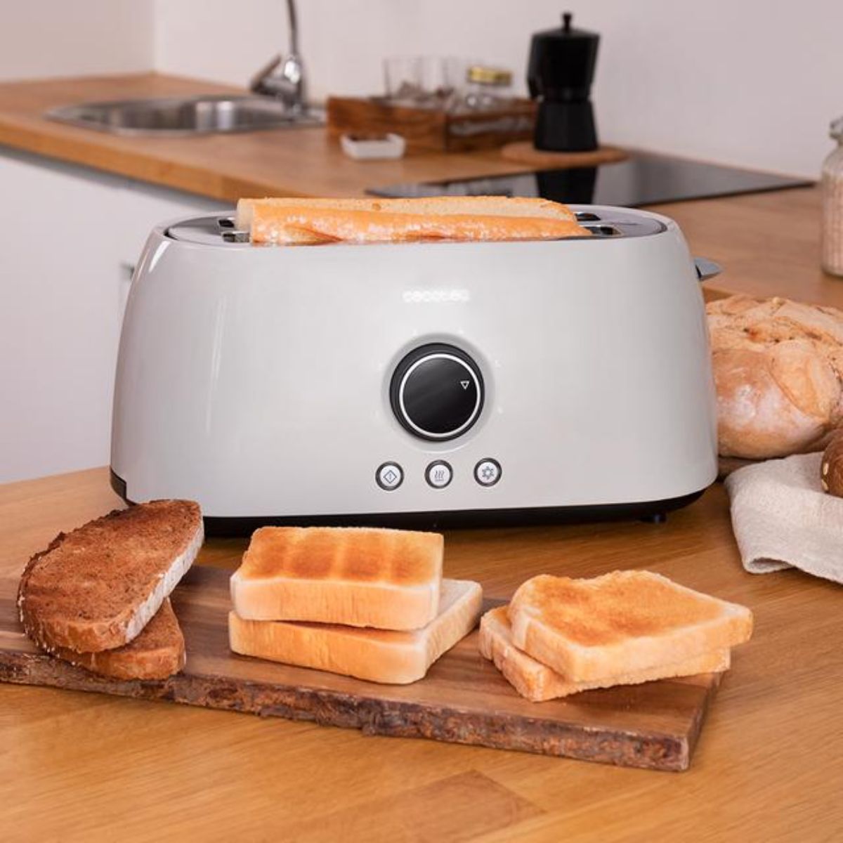 Tostador-Cecotec-ClassicToast-15000-Extra-Double-1500W-4-rebanadas-pantalla-digital-beige